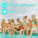 Okulary do pływania Aqua2ude - Uroczy jednorożec turkus 3+ / Bling2o