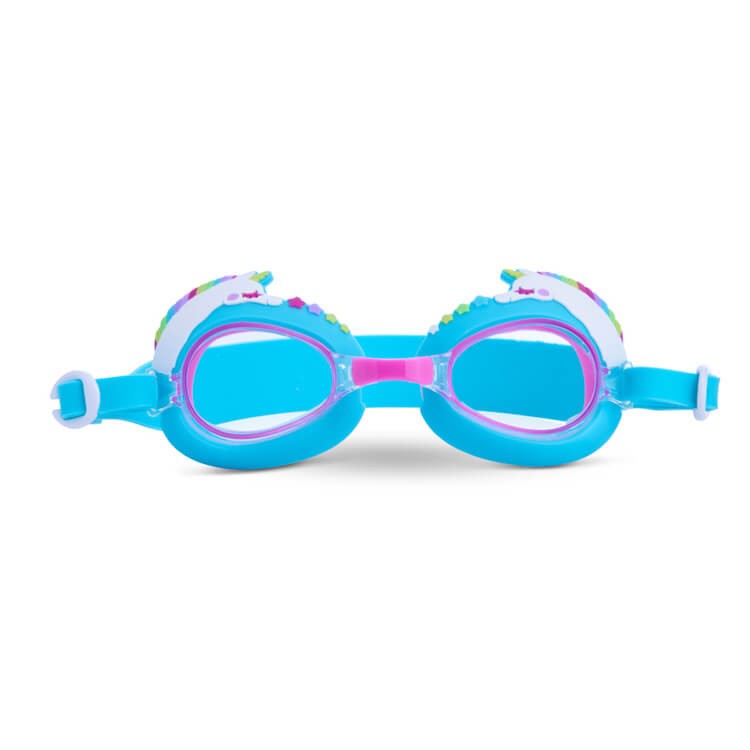 Okulary do pływania Aqua2ude - Uroczy jednorożec turkus 3+ / Bling2o