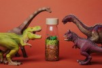 Butelka obserwacyjna - dinozaury JURASSIC / Petit Boum