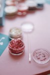 Brokatowy zestaw do malowania twarzy SPARKLY, bio brokat, roślinna formuła / Oh Flossy