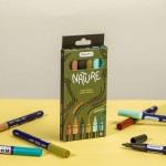 Markery 1mm - Nature - 6szt / CRATEIT