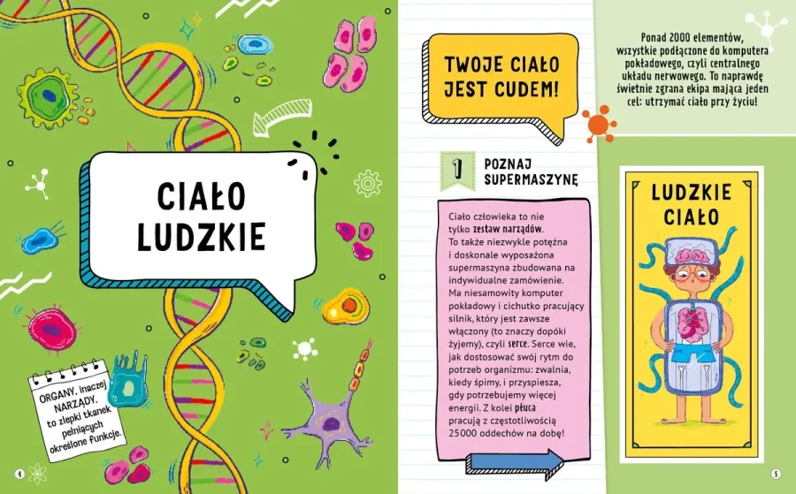 101 ciekawych faktów o naszym ciele / Wydawnictwo Wilga