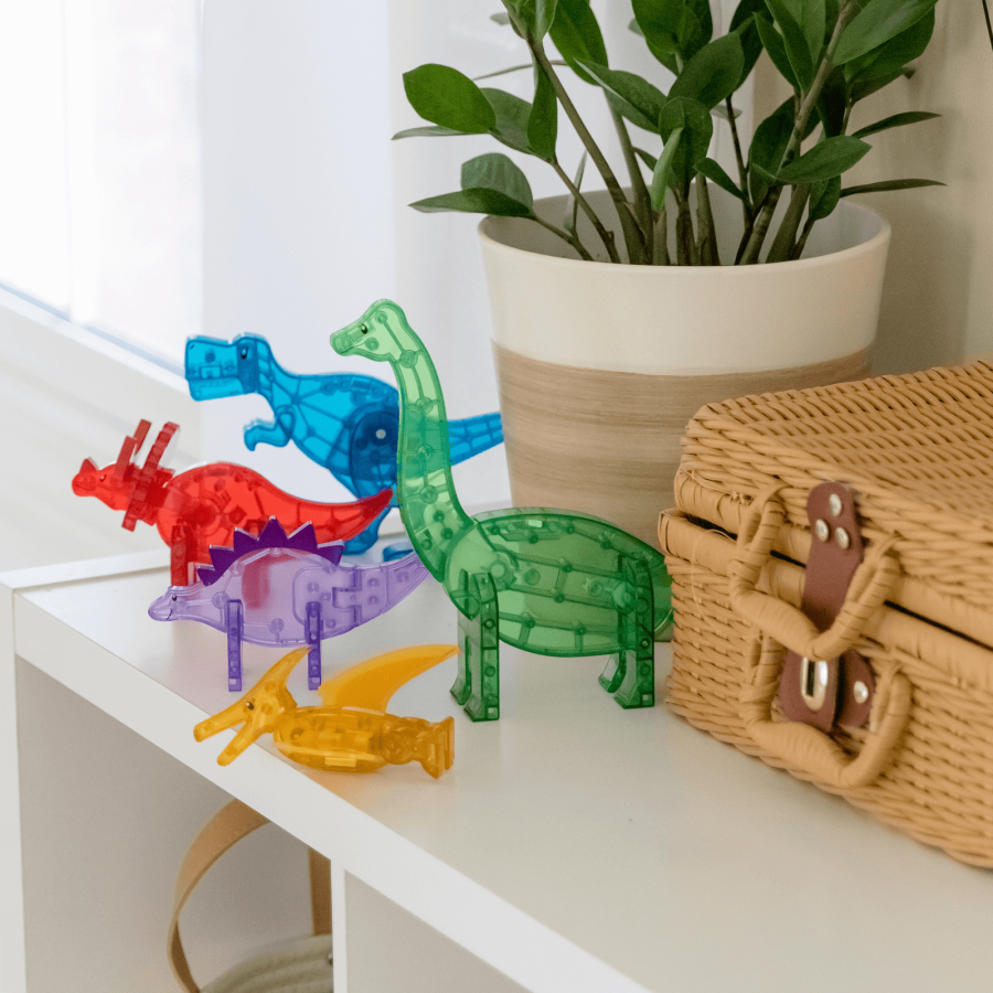 Zestaw Dino 5 el. / Magna-Tiles