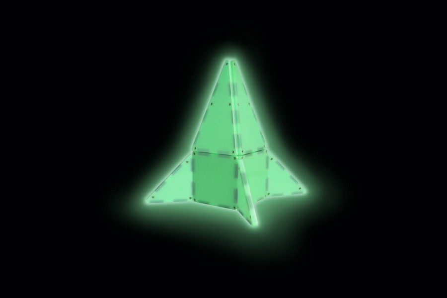 Klocki magnetyczne Glow 16 el. / Magna-Tiles