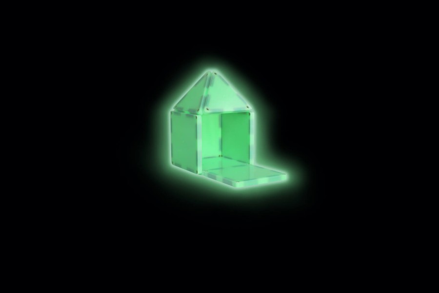 Klocki magnetyczne Glow 16 el. / Magna-Tiles