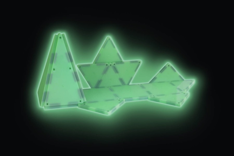 Klocki magnetyczne Glow 16 el. / Magna-Tiles