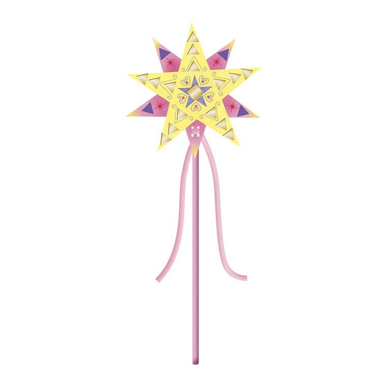 Multizestaw kreatywny 11 dekoracji Wróżki Magic Fairies 5+ / Janod