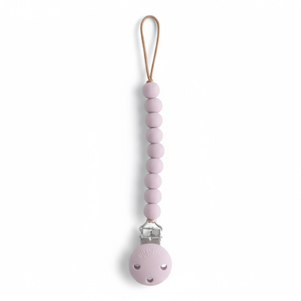 Zawieszka silikonowa na smoczek Hera - Soft Lilac / Mushie