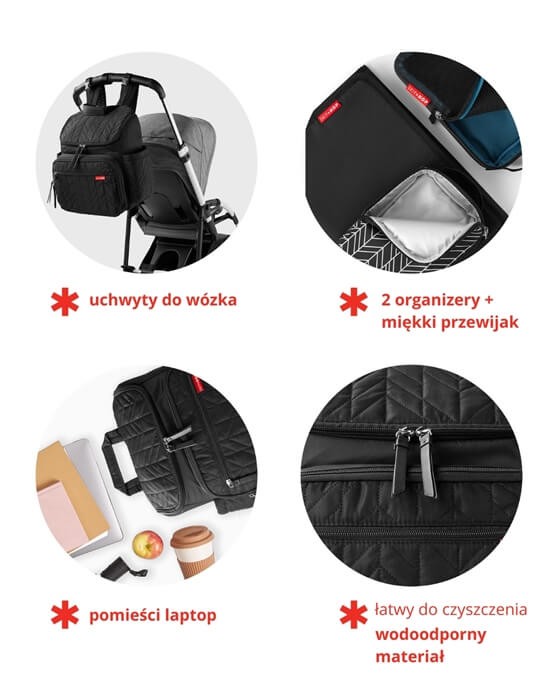 Plecak do wózka Forma Mauve Mist / Skip Hop