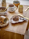 Dziecięcy kubek z kamionki - Dolly, Brown / Bloomingville Mini