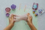 Zestaw DIY Slime - świecący w ciemności / Tuban