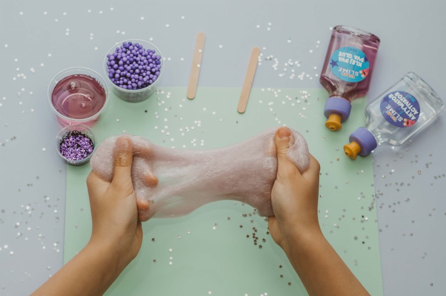 Zestaw DIY Slime - świecący w ciemności / Tuban
