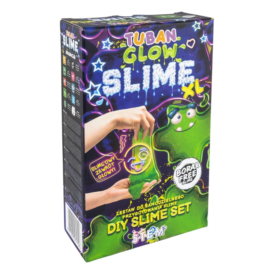 Zestaw DIY Slime - świecący w ciemności XL / Tuban
