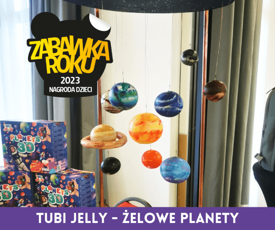 Zestaw Tubi Jelly - planety / Tuban