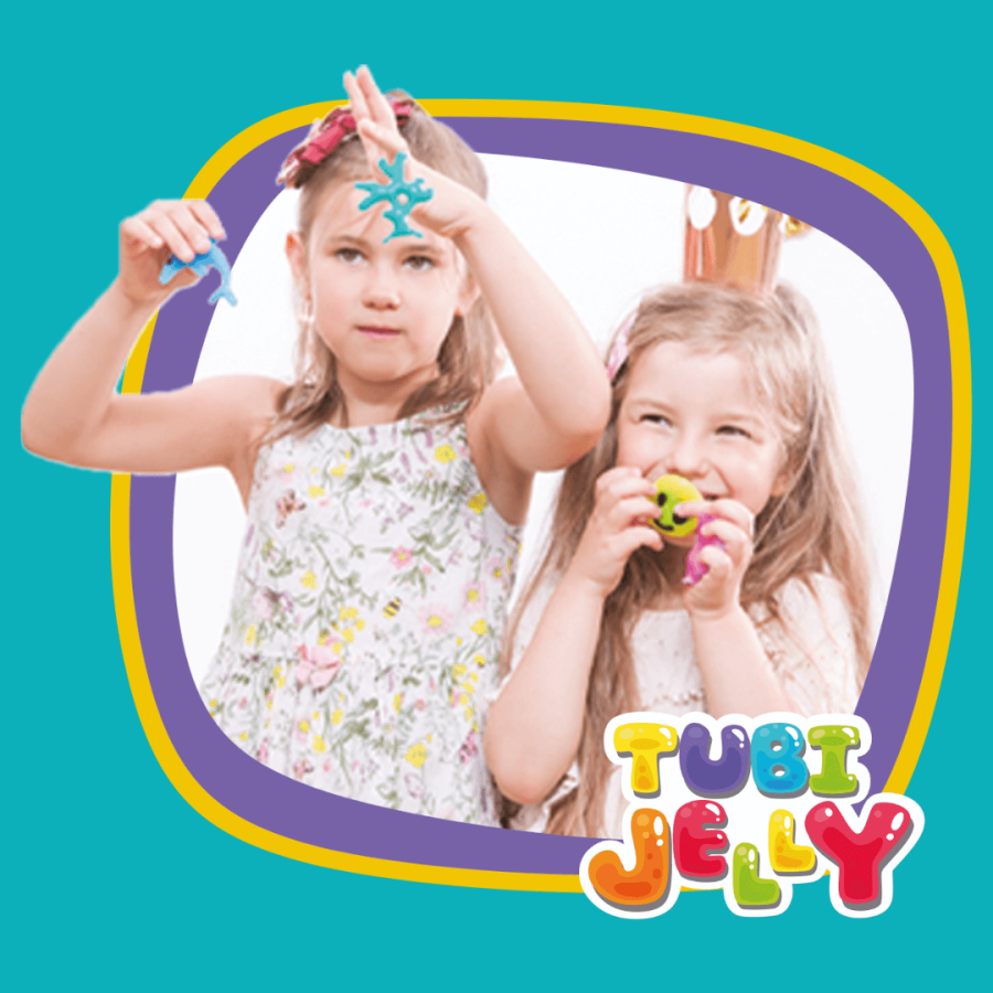 Zestaw Tubi Jelly 3 kolory - słodycze / Tuban