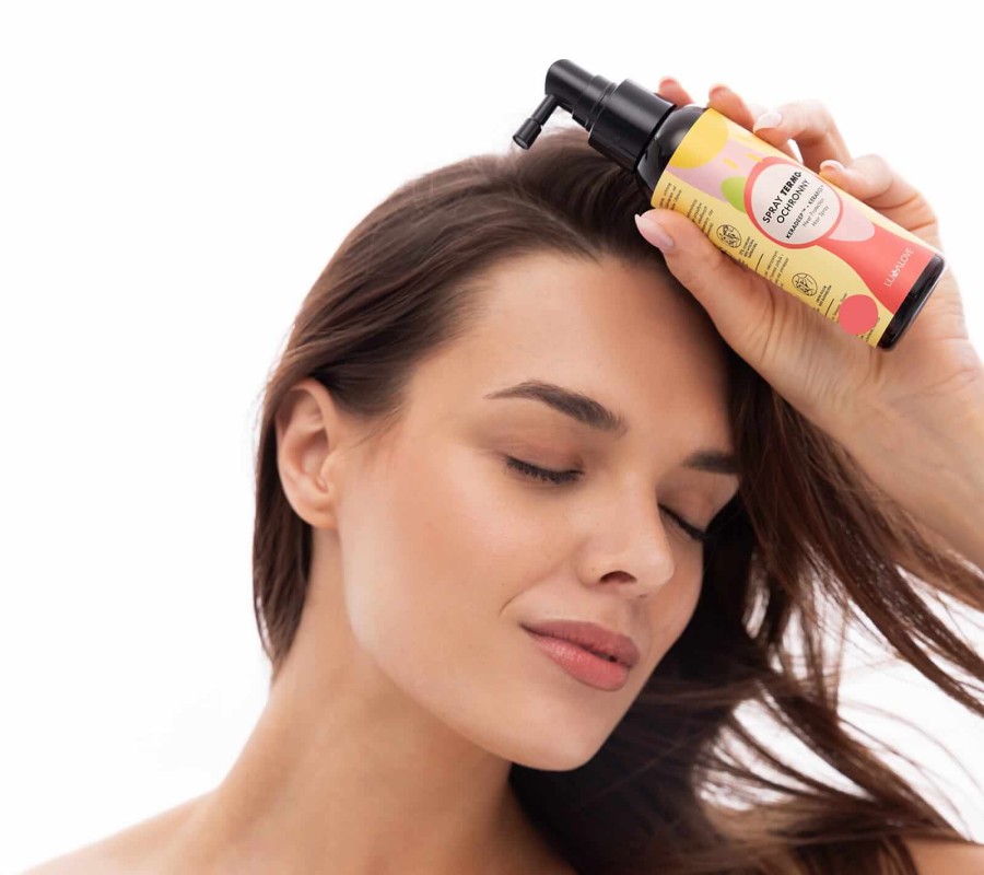 Spray termoochronny do włosów KERADEEP™ + KERARICE™, 100 ml / Lullalove