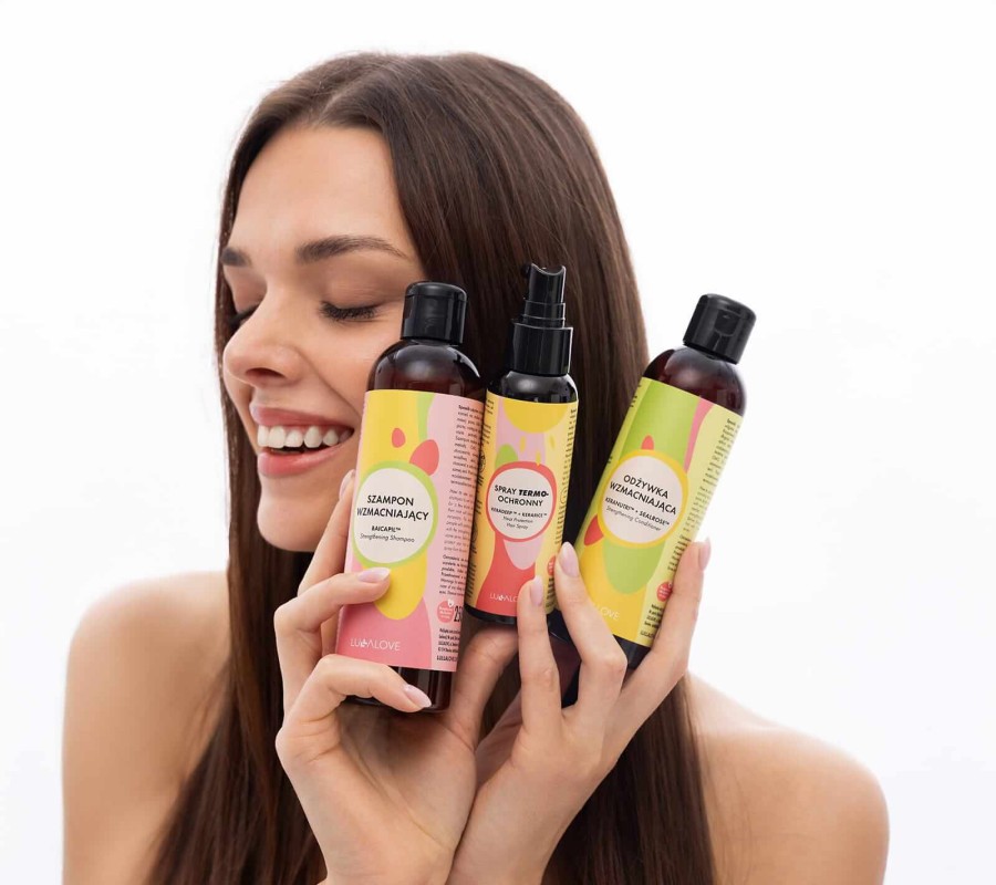 Spray termoochronny do włosów KERADEEP™ + KERARICE™, 100 ml / Lullalove