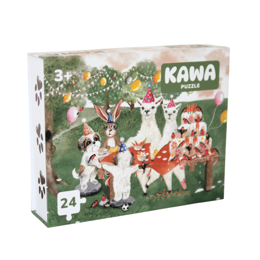 Puzzle XL prezentowe 24 elementy "Urodziny" / Neverending store Anna Załęcka
