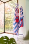 Dwustronne poncho kąpielowe dla dzieci Cherry Red / QUUT