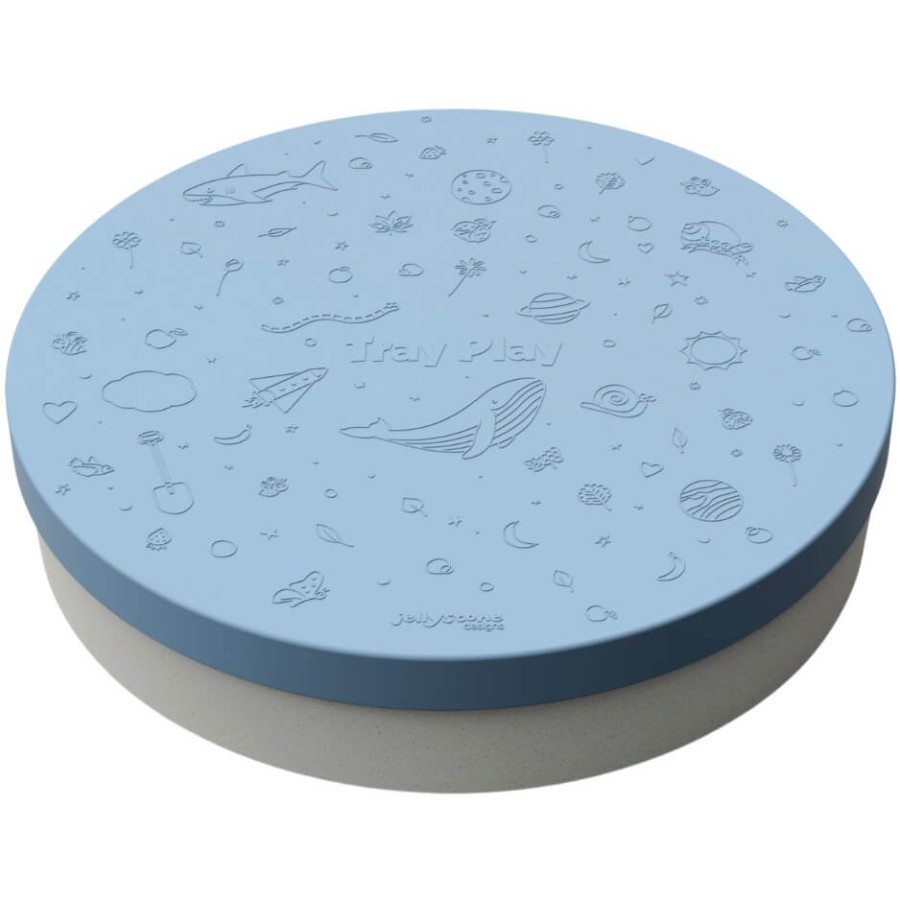 Tacka sensoryczna Play Tray 2w1 - Soft Blue / Jellystone
