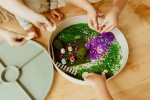 Tacka sensoryczna Play Tray 2w1 - Sage / Jellystone
