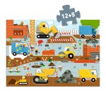 Puzzle kartonowe gigant PLAC BUDOWY / Djeco