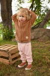 Ultrawygodne elastyczne trampki dziecięce z antypoślizgową podeszwą Splash & Fun caramel / Lassig