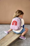 Ultrawygodne elastyczne trampki dziecięce z antypoślizgową podeszwą Splash & Fun lilac / Lassig