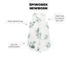 Śpiworek do spania Newborn Green Forest / Dobre Liski by Sleepee