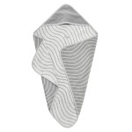 Ręcznik z kapturkiem, Woodland, cool grey / LEANDER