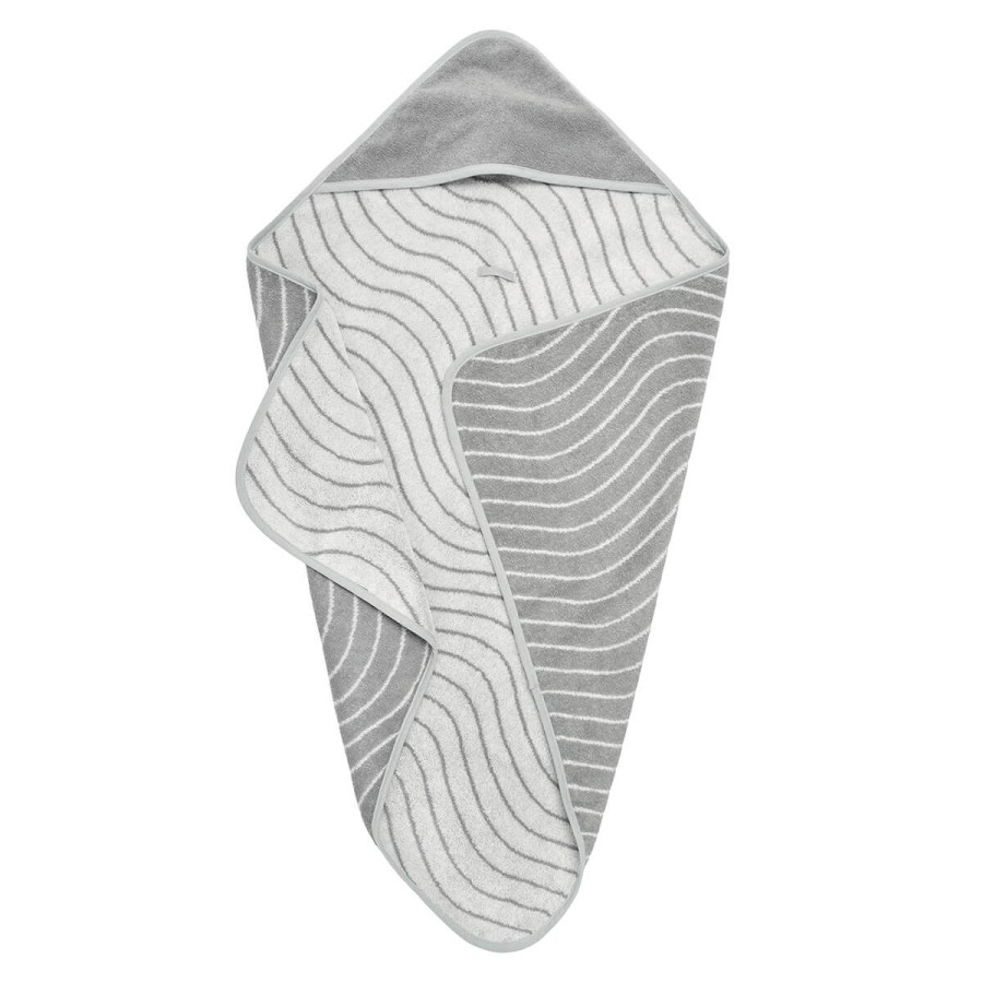 Ręcznik z kapturkiem, Woodland, cool grey / LEANDER