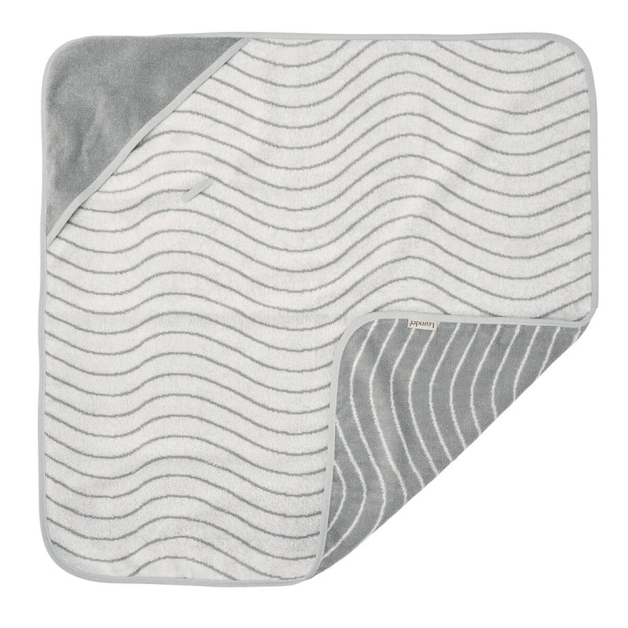 Ręcznik z kapturkiem, Woodland, cool grey / LEANDER