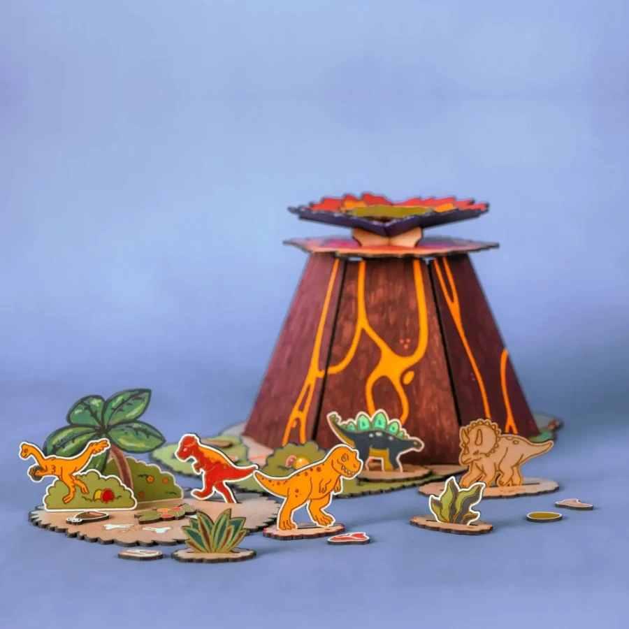 CRATEIT Dinosaur – Volcano Escape / CRATEIT