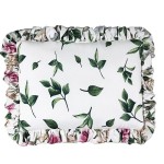 Poduszka Bambusowa z Falbankami Vintage Flowers / Cosy Cott