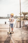 Kask S-M dla dzieci 3+ Lemon kolekcja Icecream / Scootandride