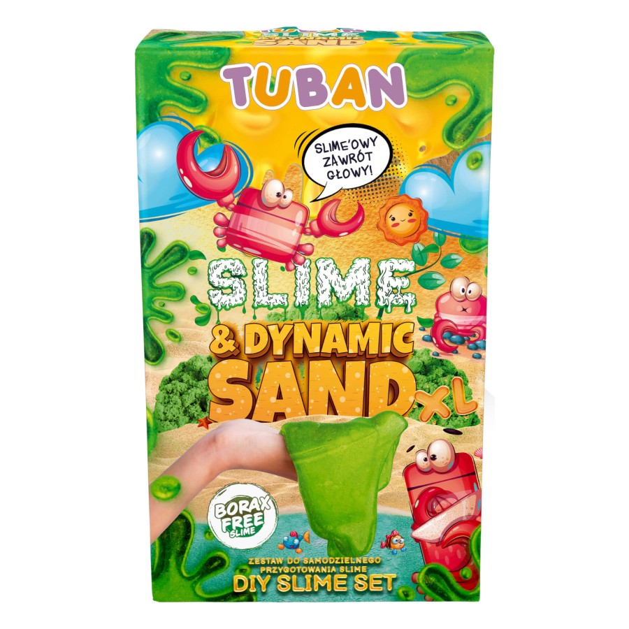 Zestaw DIY –  Slime & Piasek Dynamiczny XL / Tuban