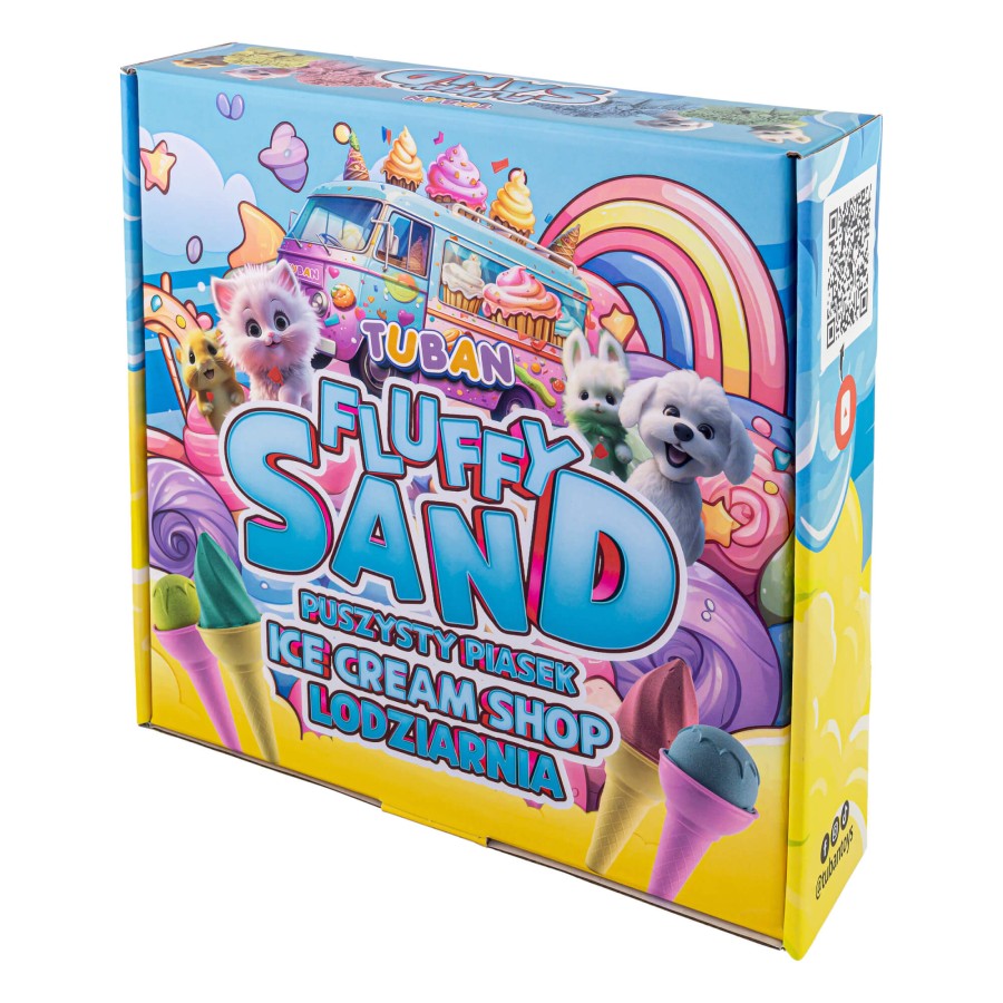 Zestaw Fluffy Sand - Puszysty piasek lodziarnia / Tuban