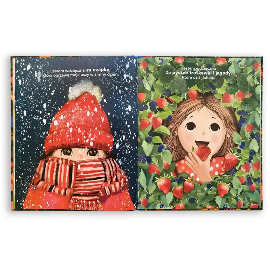 Książka dla dzieci „Dziękuję!" 2+ / rozwojowa mama