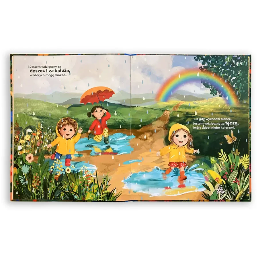 Książka dla dzieci „Dziękuję!" 2+ / rozwojowa mama