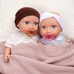 Lalki niemowlęta ze smoczkami, bliźnięta – dziewczynka i chłopczyk / LullaBaby