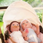 Lalki niemowlęta ze smoczkami, bliźnięta – dziewczynka i chłopczyk / LullaBaby