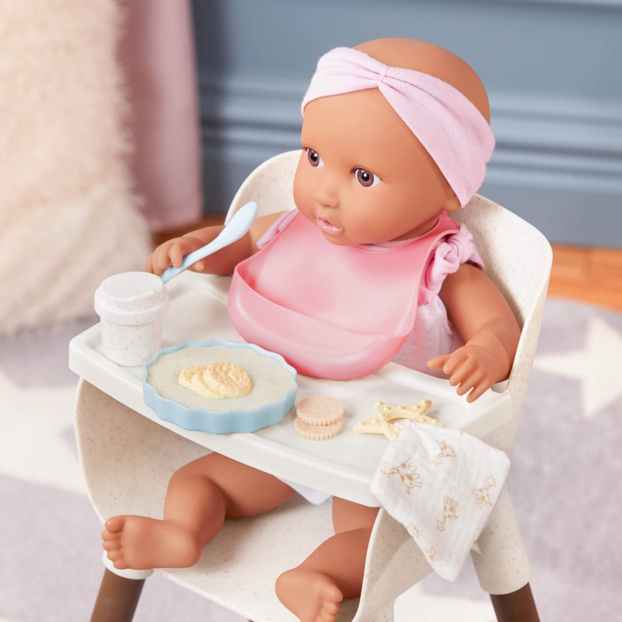 Krzesełko do karmienia lalki niemowlaka, z akcesoriami / LullaBaby