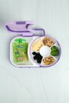 LUNCHBOX & SNACK SPINNER 2IN1 śniadaniówka dla dzieci, Grape Purple / GOBE