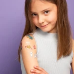 Tatuaże dla dzieci 50 sztuk - Lily / OMY