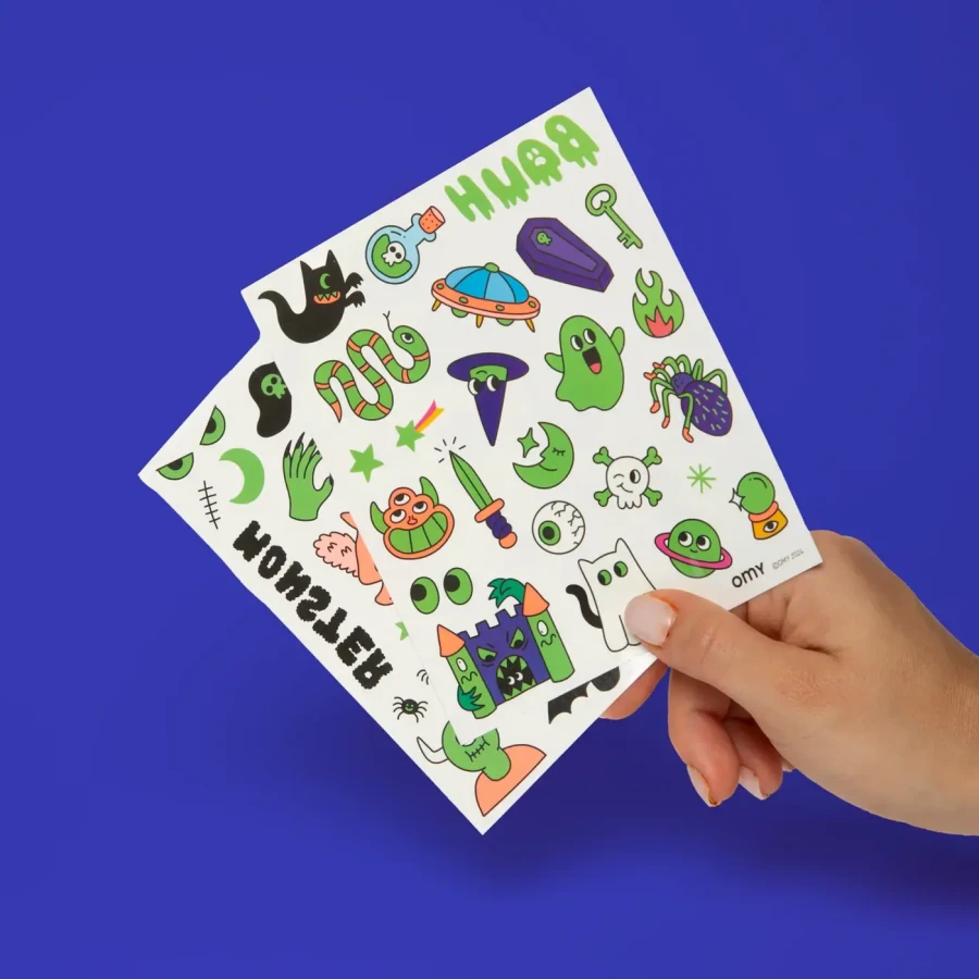 Tatuaże dla dzieci 50 sztuk - Boo! / OMY