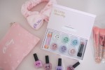Naturalny zestaw do makijażu DELUXE, cienie, róż, szminka i akcesoria / Oh Flossy