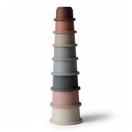Stacking Tower - wieża z kubeczków CLASSIC / Mushie