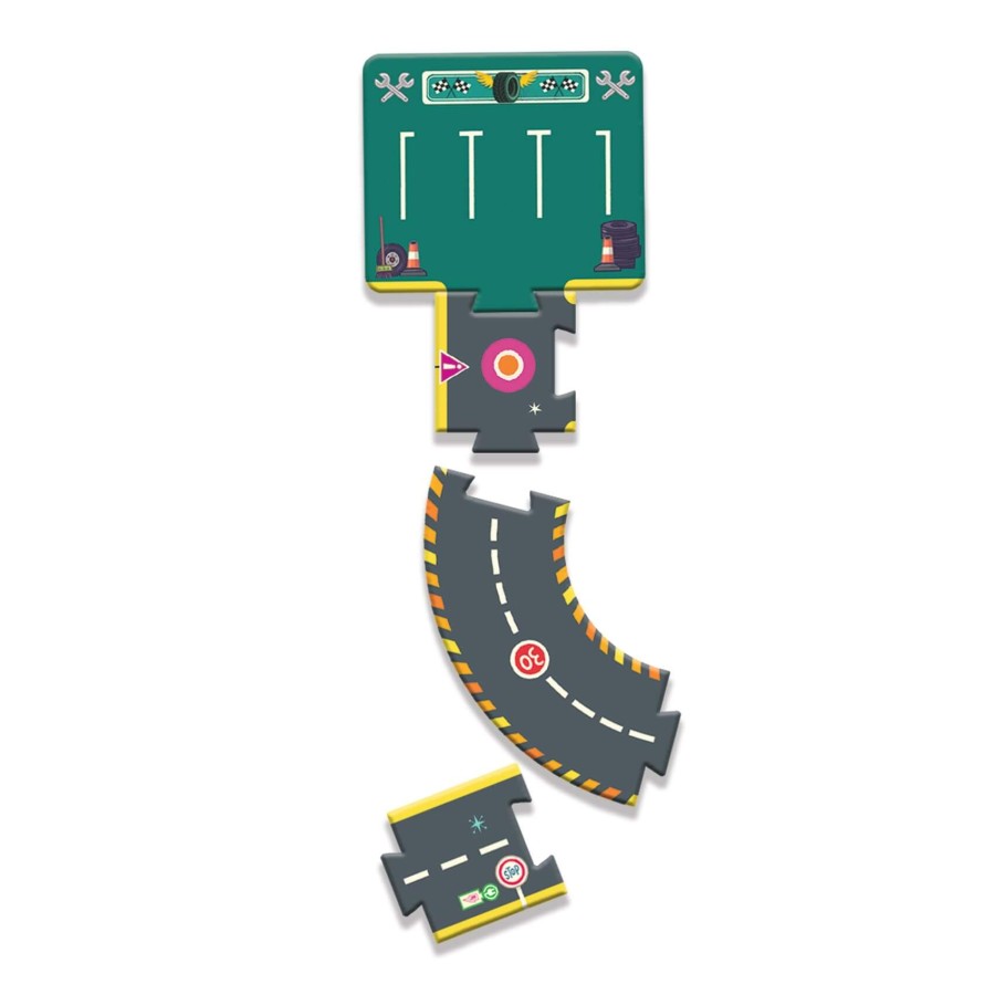 Puzzle kartonowe ULICE CRAZY MOTORS / Djeco