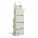 Organizer na drzwi wiszący Cream Recycled / 3 Sprouts