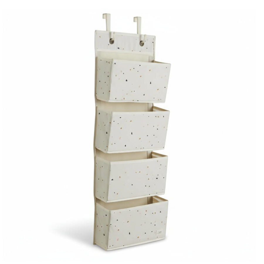 Organizer na drzwi wiszący Cream Recycled / 3 Sprouts